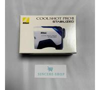 Nikon COOLSHOT Pro II telemetro laser da golf stabilizzato bianco nero Giappone