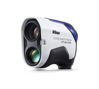 Nikon Coolshot Pro II Stabilized Telemetro, Tecnologia Hyper Read, Display OLED, Funzione Dual Locked on Echo, Leggero e Compatto, Bianco