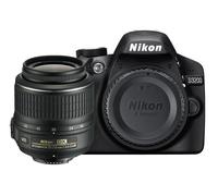 Nikon D3200 + Kit fotocamera reflex AF-S DX NIKKOR 18-55 mm 24,2 MP CMOS 6016 x 4000 pixel Nero - Nouvo