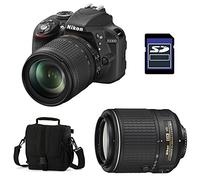 NIKON D3300 + 18-105 VR + 55-200 VR II + Sac + SD 4Go