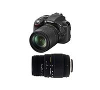 Nikon D3300 + 18-105 VR + SIGMA 70-300 DG MACRO