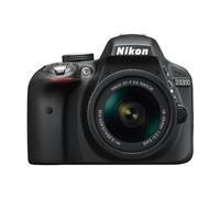 Nikon D3300 + AF-P 18-55 mm VR Kit fotocamera reflex 24,2 MP CMOS 6000 x 4000 pixel Nero - Nouvo