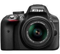 Nikon D3300 Fotocamera reflex digitale (24,2 MP, schermo LCD da 3 pollici) - Nero (Rinnovato)