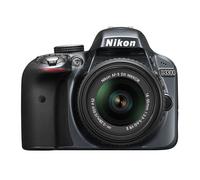 Nikon D3300 + Kit fotocamera reflex AF-S DX NIKKOR 18-55 mm 24,2 MP CMOS 6000 x 4000 pixel Antracite - Nouvo