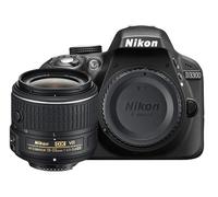 Nikon D3300 + Kit fotocamera reflex AF-S DX NIKKOR 18-55 mm 24,2 MP CMOS 6000 x 4000 pixel Nero - Nouvo