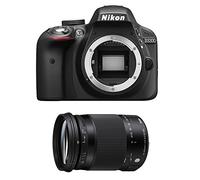 Nikon Fotocamera D3300 con Sigma 18-300 OS HSM Contemporary