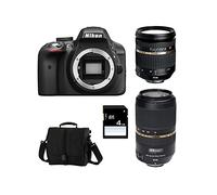 Nikon D3300 + TAMRON 17-50 VC + TAMRON 70-300 VC + SD 4Gb