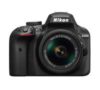 Nikon D3400 + 18-55 mm VR + kit fotocamera reflex SD da 8 GB 24,2 MP CMOS 6000 x 4000 pixel - Nouvo