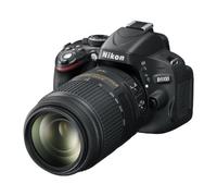 Nikon D5100 Fotocamera Reflex con Obiettivi 18-55 VR e 55-300 VR, Colore Nero [Versione EU]