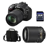 NIKON D5300 + 18-105 VR + 55-200 VR II + Sac + SD 4Go