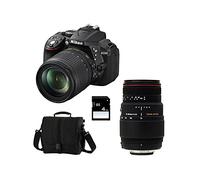 Nikon D5300 + 18-105 VR + SIGMA 70-300 DG APO MACRO + SD 4GB