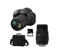 Nikon D5300 + 18-105 VR + SIGMA 70-300 DG MACRO + SD 4GB