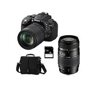 Nikon D5300 + 18-105 VR + TAMRON 70-300 DI + SD 4GB