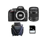 Nikon D5300 + 18-200mm F3.5-6.3 DC Macro OS HSM + SD 4GB