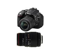 Nikon D5300 + 18-55 VR + SIGMA 70-300 DG APO MACRO