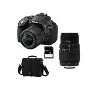 Nikon D5300 + 18-55 VR + SIGMA 70-300 DG MACRO + SD 4GB