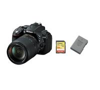 NIKON D5300+AF-S 18-140MM +SanDisk Extreme 64G scheda SD + EN-EL14A