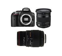NIKON D5300 + SIGMA 17-70 Contemporary + SIGMA 70-300 DG APO MACRO