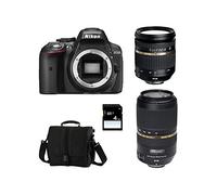 NIKON D5300 + TAMRON 17-50 VC + TAMRON 70-300 VC + Sac + SD 4Go