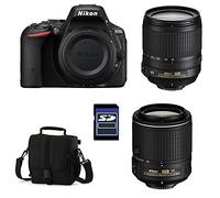 Nikon Fotocamera D5500 con 18-105 VR, 55-200 VRII, borsa e SD 4 GB