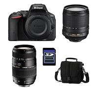 NIKON D5500 + 18-105 VR + TAMRON 70-300 DI + Sac + SD 4Go