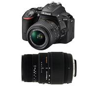 NIKON D5500 + 18-55 VRII + SIGMA 70-300 DG MACRO