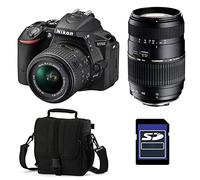 NIKON D5500 + 18-55 VRII + TAMRON 70-300 DI + Sac + SD 4Go