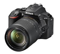 Nikon D5500 + Nikkor 18-140 VR Fotocamera Reflex Digitale, 24,2 Megapixel, LCD Touchscreen Regolabile, Wi-Fi Incorporato, Nero [Versione EU]
