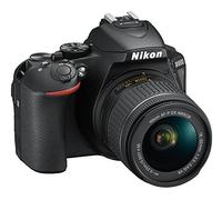 Nikon D5600 + AF-P DX NIKKOR 18-55 mm f/3.5-5.6 G VR, Reflex Digitale, 24.2 Megapixel, LCD Touch ad Angolo Variabile 3", Bluetooth, SD 8 GB 300x Premium Lexar, Nero [Nital Card: 4 Anni di Garanzia]
