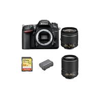NIKON D7200+AF-P 18-55 mm+AF-S 55-200MM+SanDisk Extreme 64G SD+EN-EL15B