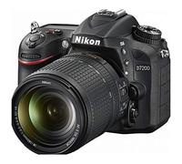 Nikon D7200 Fotocamera Reflex Digitale, + Obiettivo AFS 18-140VR , 24,72 Megapixel, Wi-Fi Incorporato, NFC, Nero [Versione EU]
