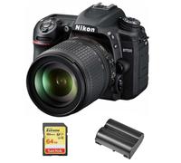 NIKON D7500+AF-S 18-105MM F3.5-5.6+SanDisk Extreme 64G SD+EN-EL15A