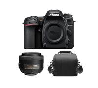 NIKON D7500 + AF-S 35MM F1.8G DX + borsa per fotocamera