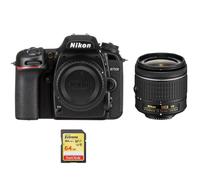 NIKON D7500 KIT AF-P 18-55 mm F3.5-5.6G VR + SanDisk Extreme 64G SD