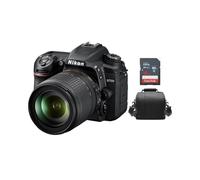 NIKON D7500 KIT AF-S 18-105MM F3.5-5.6G ED VR + borsa + scheda SD 16gb
