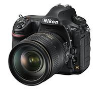 Nikon D850 + AF-S 24-120 F/4 G VR Fotocamera Reflex Professionale 45.4 MP, Sensore CMOS FX, Filmati 4K/UHD Full Frame, EXPEED 5, Nero [Nital Card: 4 Anni di Garanzia]