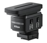 Nikon ME-D10 Microfono Digitale Shotgun, Microfono Direzionale Professionale per Fotocamere e Videocamere con Audio 32-bit Float, Riduzione del Rumore e Controllo Totale, Nero