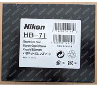 Nikon paraluce HB-71 per obiettivo AF-S Nikkor 200/500mm f5,6 E ED VR. Parasole.
