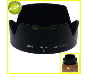 Nikon paraluce HB-32 per AF-S 18/70mm 18/105mm VR 18/135mm 18/140mm VR ORIGINALE