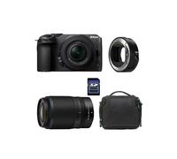 NIKON Z30 + Z 16-50 + Z 50-250 + Borsa + Scheda SD 8 Go + Adattatore FTZ II