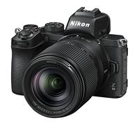 Nikon Z50 + Z DX 18-140 VR + Lexar SD 64 GB Fotocamera Mirrorless, CMOS DX da 20.9 MP, Sistema Hybrid-AF, Mirino Elettronico (EVF), LCD 3.2" Touch, Video 4K, Nero [Nital Card: 4 Anni di Garanzia]