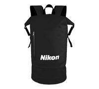 Nikon Zaino impermeabile, 20 L, tasca anteriore impermeabile, perfetto per qualsiasi fotocamera, Nero, CS-S66BK