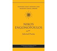 Nikos Engonopoulos Selected Poems (Copertina rigida)