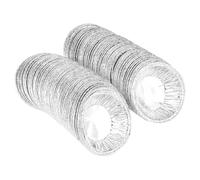 Nikou 100 stampi antiaderenti per uova, strumento di cottura per cupcake, torte, biscotti, crostate da cucina, custodia in latta, ideale per cuocere e preparare dolci