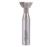 Nikou 20mm Fresa a Coda di Rondine Fresa a 60 ° HSS Codolo cilindrico Fresa a Coda di Rondine Scanalatura Fresa CNC