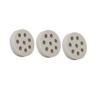 Nikou 3 pezzi in silicone a forma di lampone, flessibile grigio morbido per torte fai da te, fondente, chote, facile sformatura, ideale per cottura e artigianato