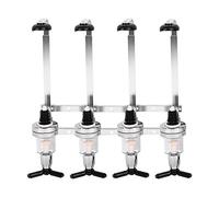 Nikou 4 bottiglie di alcolici rotativo da parete supporto dispenser rack 30 ml Spirit Optics Bar accessorio per la casa