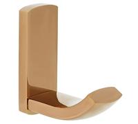 Nikou Appendiabiti da parete in ottone oro rosa, semplice gancio appendiabiti e gancio per asciugamani per cucina e bagno, gancio da parete, design elegante