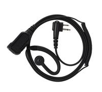 NIKOU Auricular Tipo Gancho para la Oreja Auriculares M Testa con pulsante PPT Adatto per GP2000GP2100
