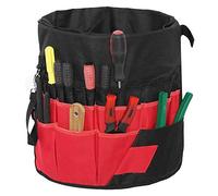 Nikou Borsa per Attrezzi da Secchio, Borsa da Giardino per Attrezzi Porta Attrezzi da Giardinaggio con 42 Tasche